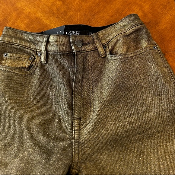 Ralph Lauren women's high-rise Boot Leg Jean. - Picture 4 of 9